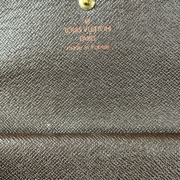 Authentic Louis Vuitton Monogram International Long Wallet - Picture 6 of 7